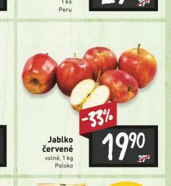 Billa Jablka červená nabídka