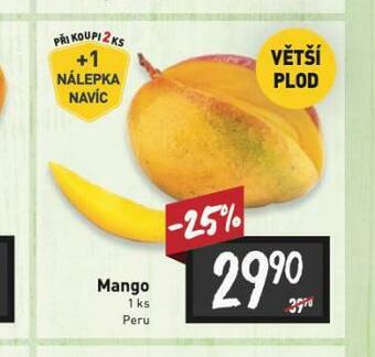 Billa Mango nabídka