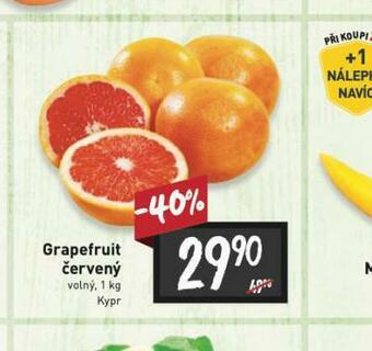 Grapefruit červený