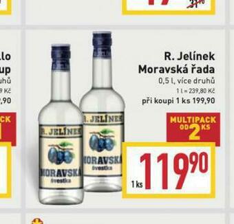 Billa R. jelínek moravská řada nabídka