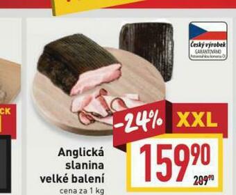 Billa Anglická slanina nabídka