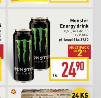 Billa Monster energy drink nabídka