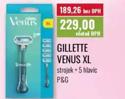 Ratio Gillette venus xl nabídka