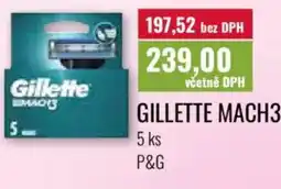 Ratio Gillette mach3 nabídka