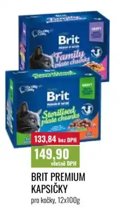Ratio Brit premium kapsičky pro kočky nabídka