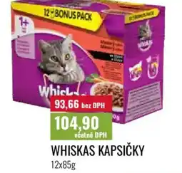 Ratio Whiskas kapsičky nabídka