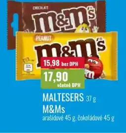 Ratio Maltesers, M&Ms nabídka
