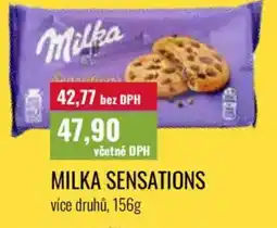 Ratio Milka sensations nabídka
