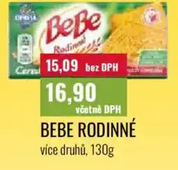 Ratio Bebe rodinné nabídka