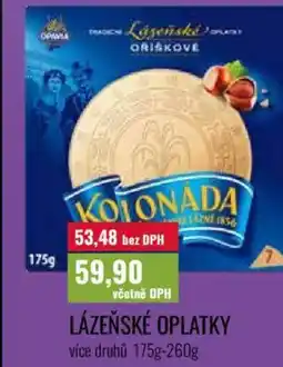 Ratio Lázeňské oplatky nabídka