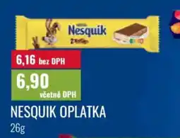 Ratio Nesquik oplatka nabídka