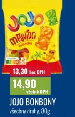Ratio Jojo bonbony nabídka