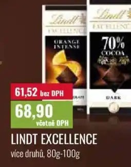 Ratio Lindt excellence nabídka