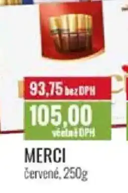 Ratio Merci červené nabídka