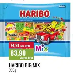 Ratio Haribo big mix nabídka