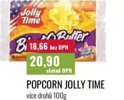 Ratio Popcorn jolly time nabídka