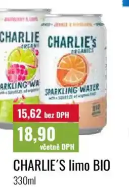 Ratio CHARLIE'S limo BIO nabídka