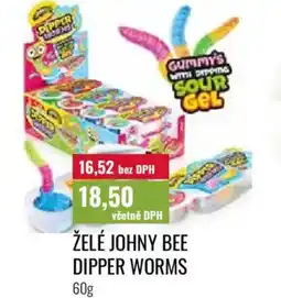Ratio Želé johny bee dipper worms nabídka