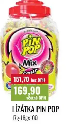 Ratio Lízátka pin pop nabídka