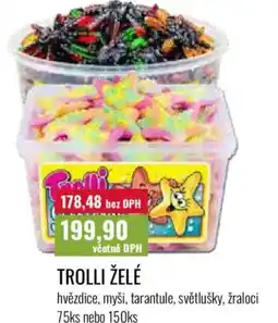 Ratio Trolli želé nabídka
