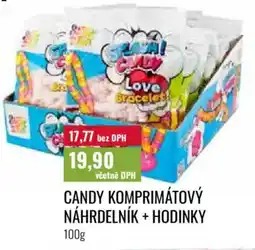 Ratio Candy komprimátový náhrdelník + hodinky nabídka