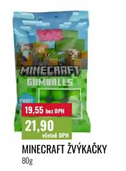 Ratio Minecraft žvýkačky nabídka