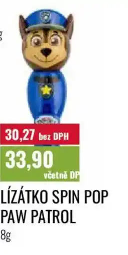 Ratio Lízátko spin pop paw patrol nabídka