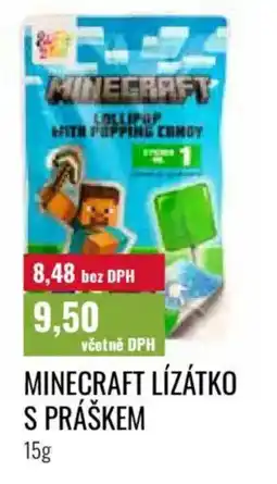 Ratio Minecraft lízátko s práškem nabídka