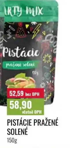 Ratio Pistácie pražené solené nabídka