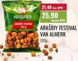Ratio Arašídy festival van almerk nabídka