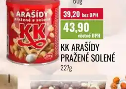 Ratio Kk arašídy pražené solené nabídka