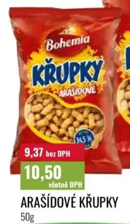Ratio Bohemia Arašídové křupky nabídka