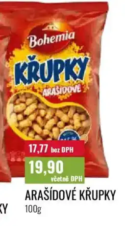 Ratio Bohemia Arašídové křupky nabídka