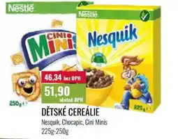 Ratio Dětské cereálie nabídka