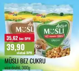 Ratio Müsli bez cukru nabídka