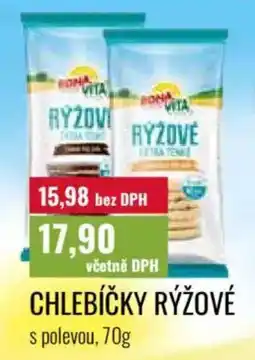 Ratio Chlebíčky rýžové s polevou nabídka