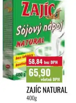 Ratio Zajíc natural nabídka