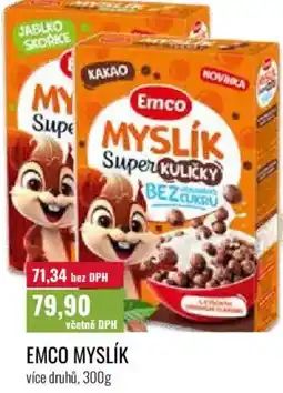 Ratio Emco myslík nabídka