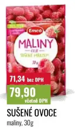 Ratio Emco Sušené ovoce maliny nabídka