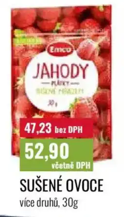 Ratio Emco Sušené ovoce nabídka