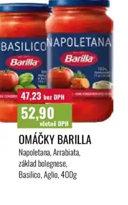 Ratio Omáčky barilla nabídka