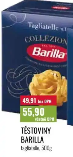 Ratio Těstoviny barilla tagliatelle nabídka