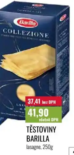 Ratio Těstoviny barilla lasagne nabídka