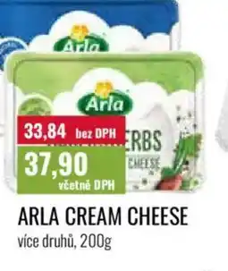 Ratio Arla cream cheese nabídka