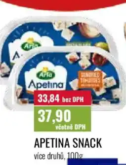 Ratio Apetina snack nabídka