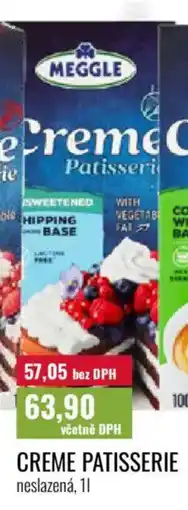 Ratio Meggle Creme patisserie neslazená nabídka