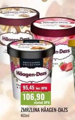 Ratio Zmrzlina häagen-dazs nabídka