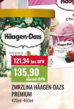 Ratio Zmrzlina häagen-dazs premium nabídka