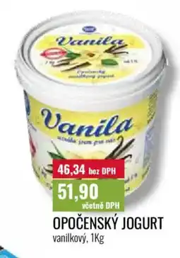 Ratio Opočenský jogurt vanilkový nabídka