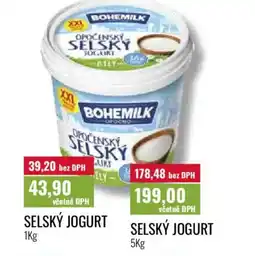 Ratio Selský jogurt nabídka